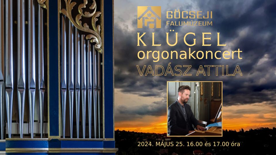 Klügel orgonakoncert Vadász Attila